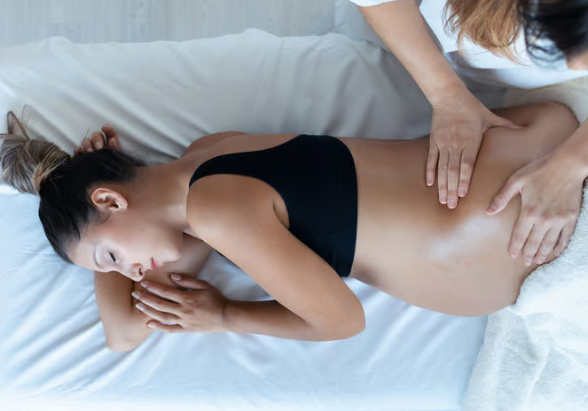 Prenatal and post natal massage